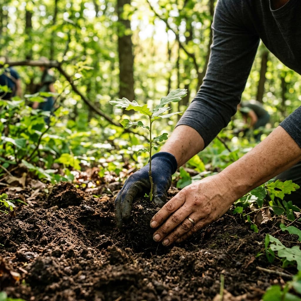 Community tree plantation campaign